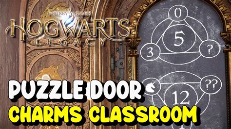 hogwarts legacy charms door puzzle|How to Do the Charms Classroom Door Puzzle in。